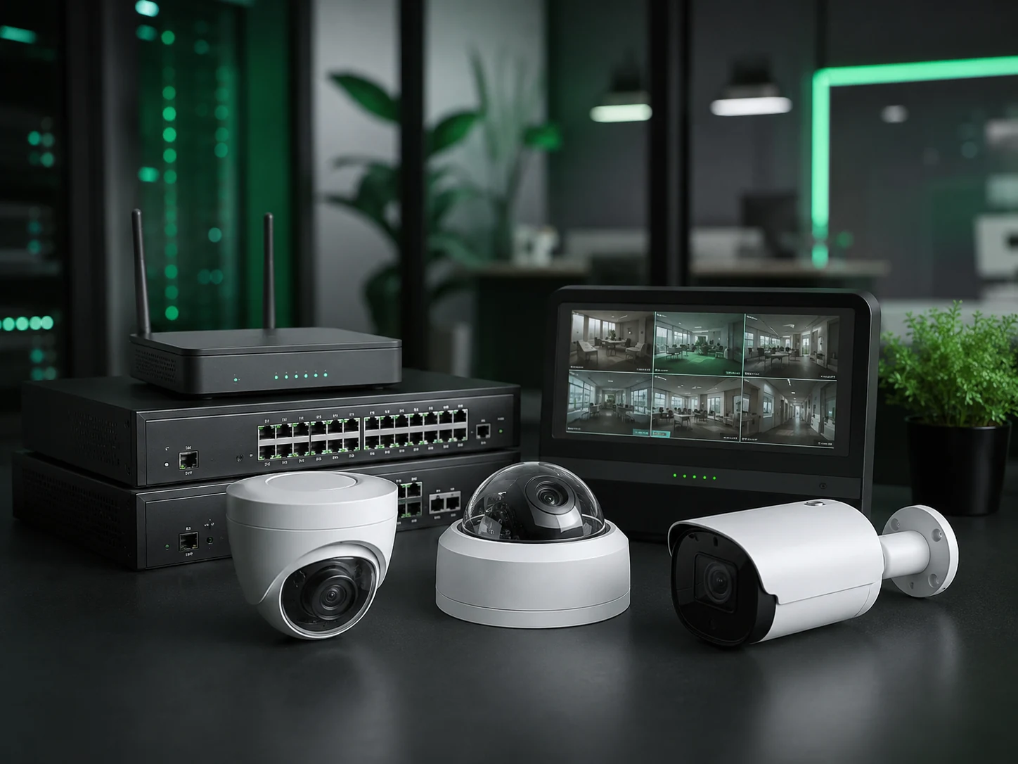 CCTV project component