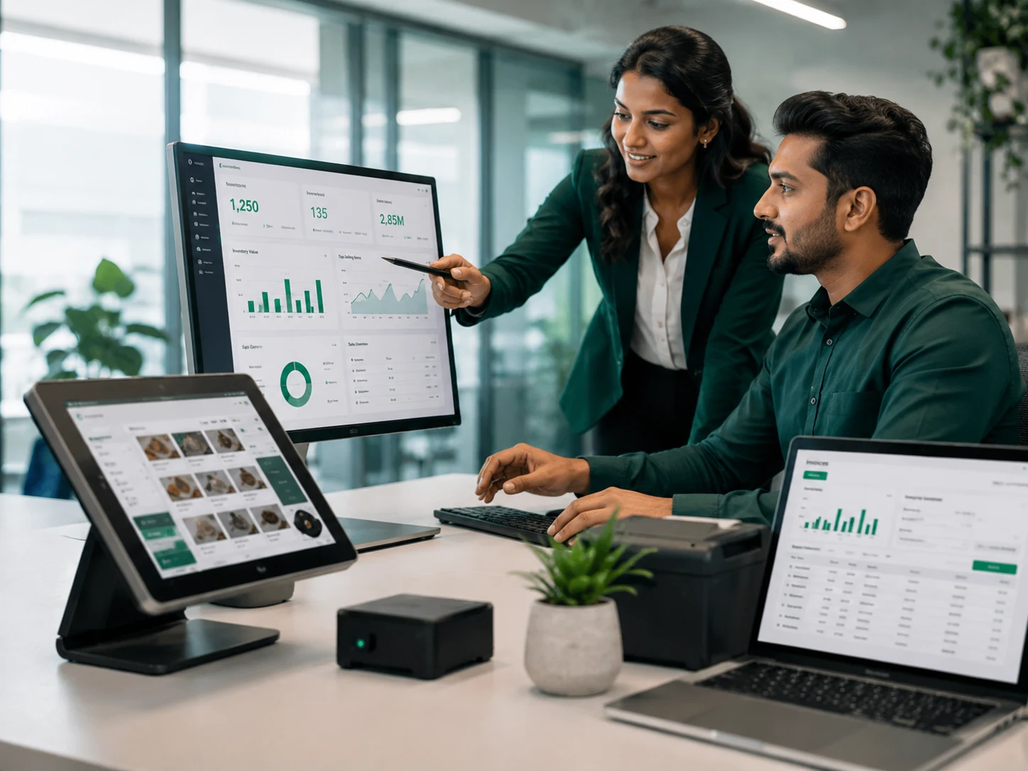 Retail and distribution ERP project